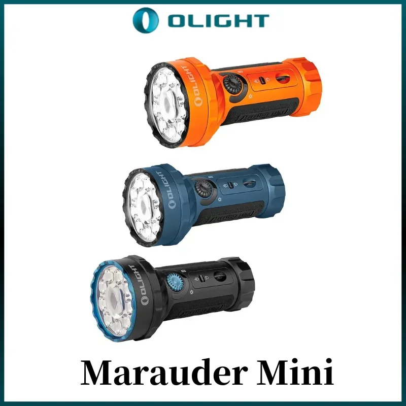 Olight Marauder Mini 7000Lumen Led Torcia Ricaricabile Batteria Incorporata
