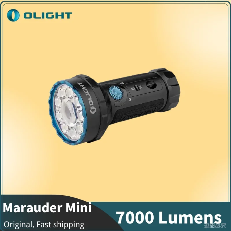Olight Marauder Mini Mcc3 Torcia A Led Potente Ricaricabile Magnetica 7000Lumen Lanterna A Troch Protable
