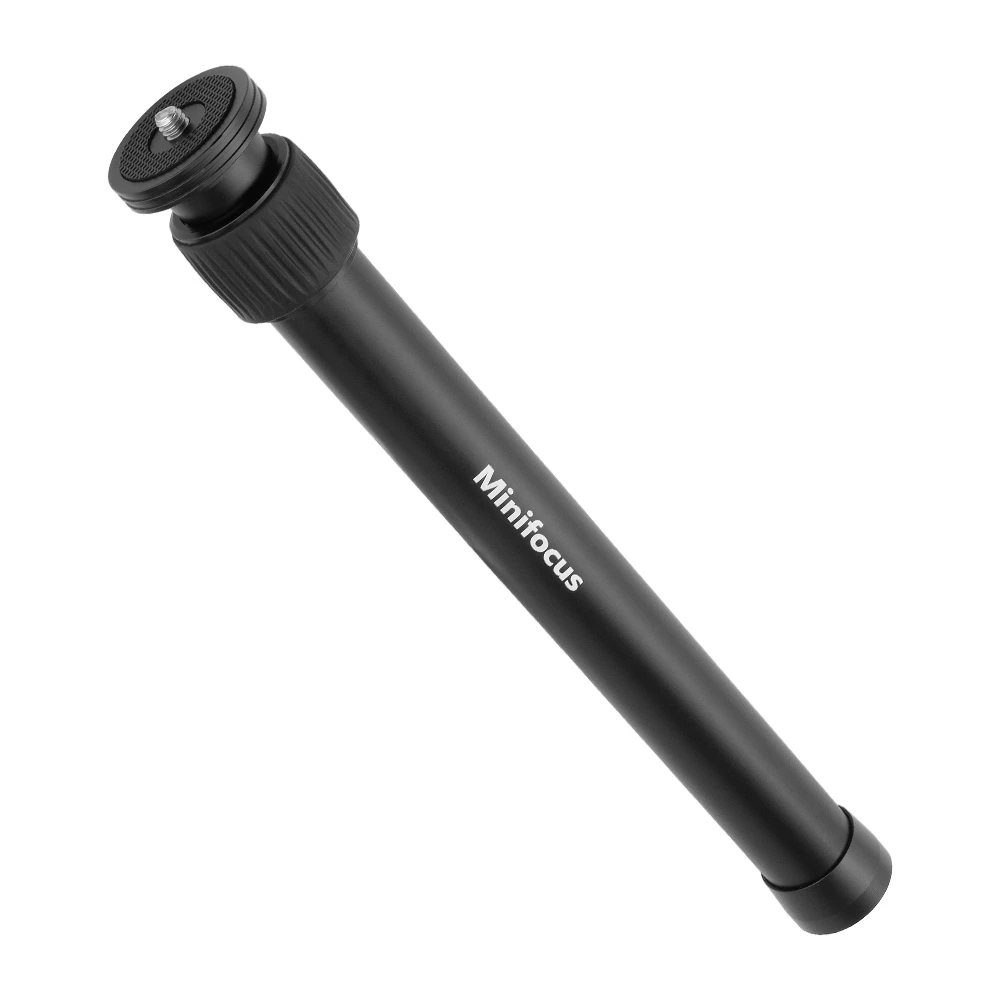 Gimbal Extension Pole Alluminio Camera Treppiede Center Column Extension Rod 1/4 "Thread Tubo A 2 Sezioni Per Dji Osmo Mobile Zhiyun
