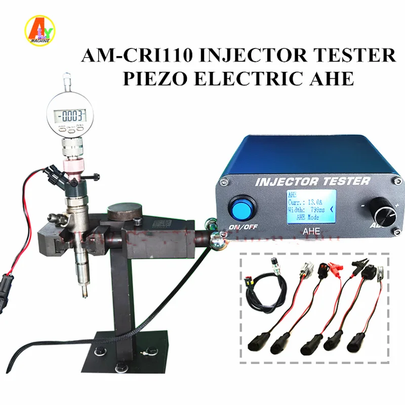 Am-Cri110 Simulatore Di Tester Per Iniettori Common Rail Diesel Con Test Ahe Per Bosch Delphi Cummins Siemens Cat C7 C9 Heui Piezo