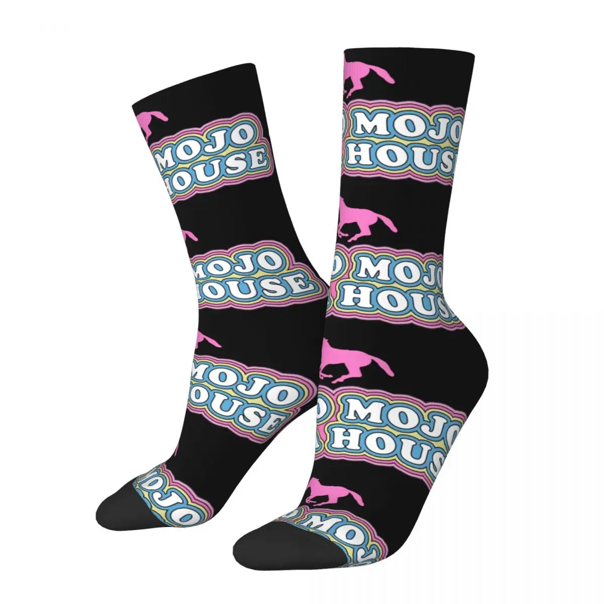 Ryan Gosling Horses Mojo Dojo Casa Tema Design Calzini Merch For Men Calze Flessibili