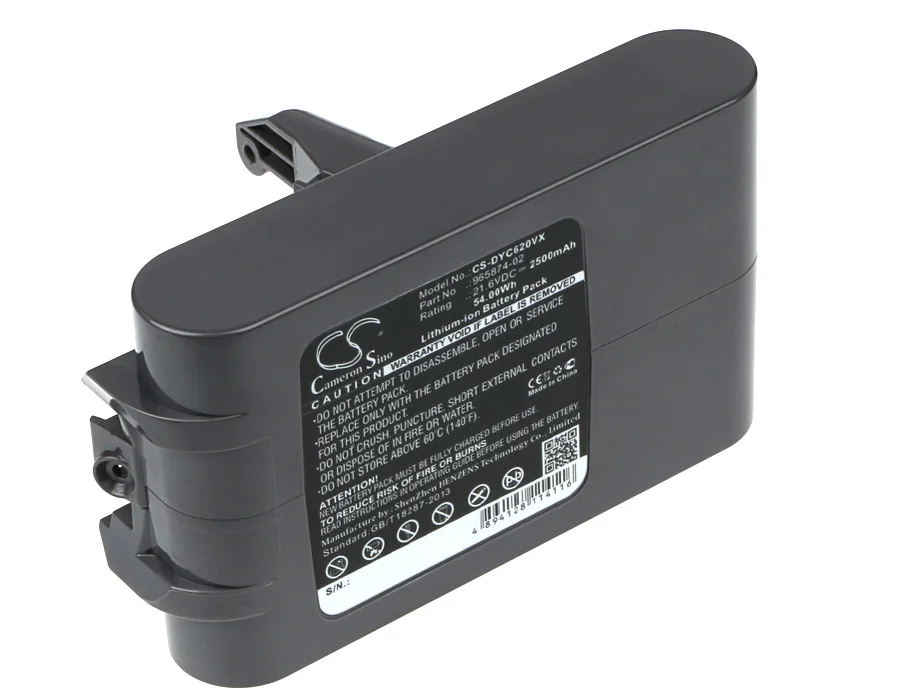 Batteria Sottovuoto Per Dyson 205794-01/04 965874-02 Dc61 Dc62 Dc58 Dc62 Animal Dc74 Animal Absolute V 6 Animalpro V6 Total Clean