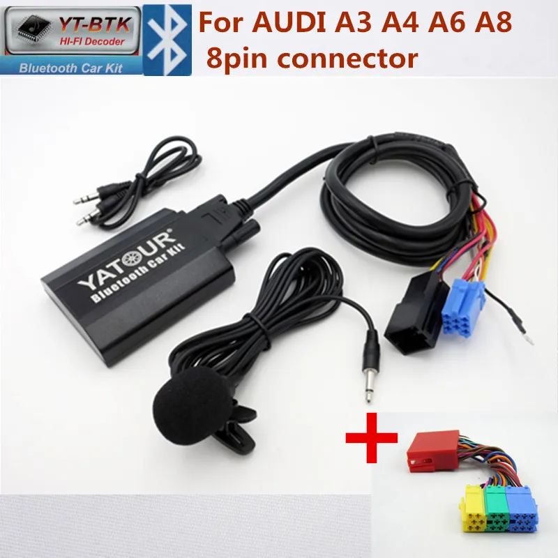 Bluetooth Car Mp3 Player Yatour Ytbtk Per Audi A3 A4 A6 A8 Allroad Tt Concert 1 Concert 2 Symphony Radio Audio