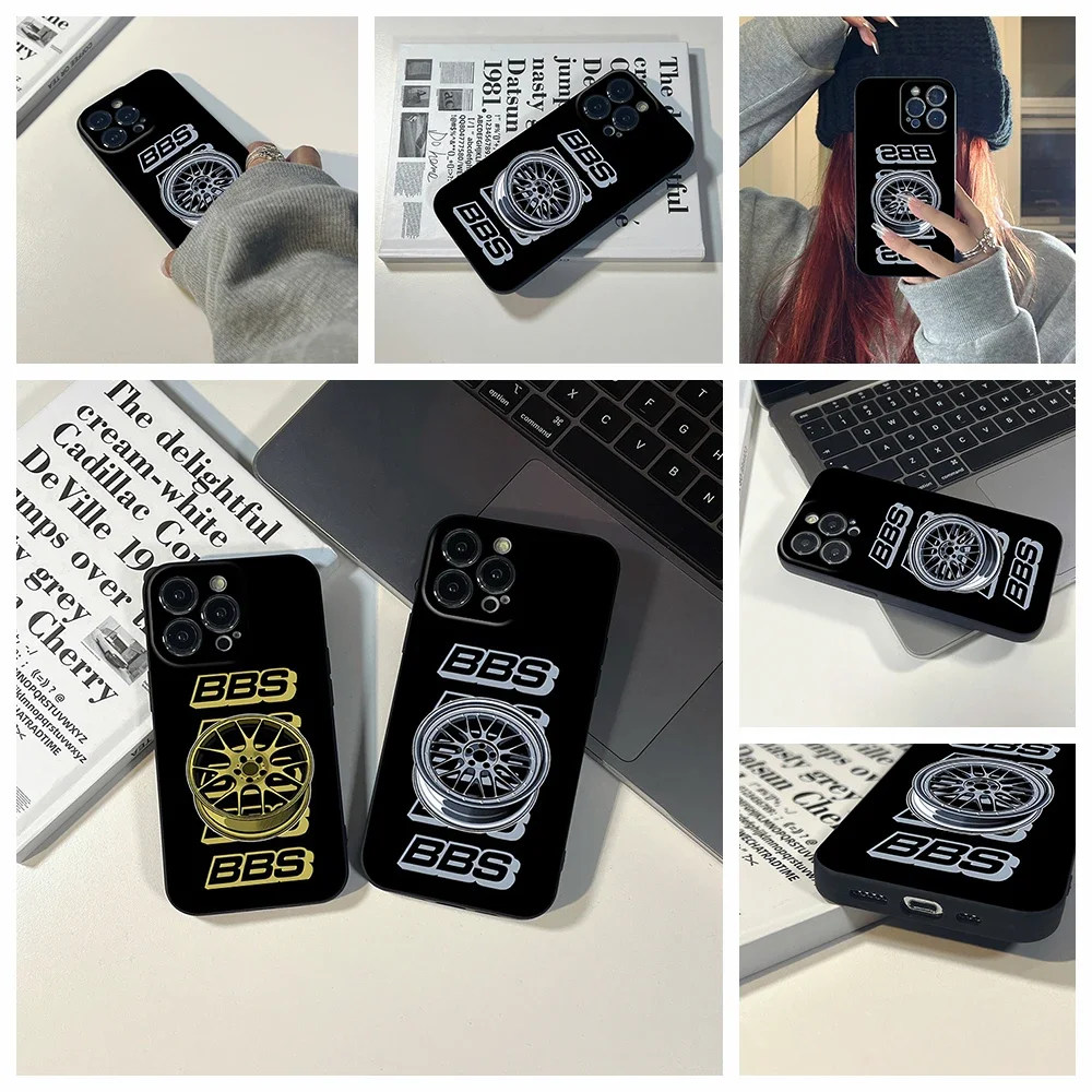 Per Iphone 15Pro Fashion Bbs Car Rim Wheel Hub Custodia Per Telefono Per Iphone 13 11 12 14 Pro Xr Xs Max 8X7 Plus Se 13 Pro Design Cover