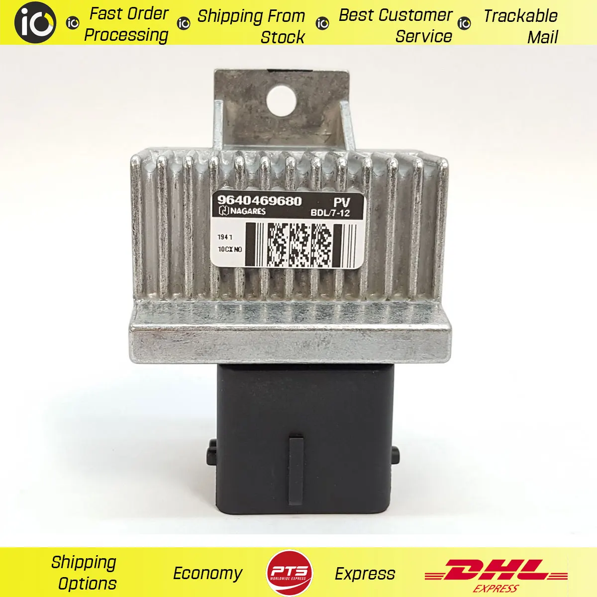 Relè Spina Per Renault Laguna 3, Scenic 3, Trafic 2,Megane 2 Clio 3 307 Xsara C4 C5 Dci 9640469680