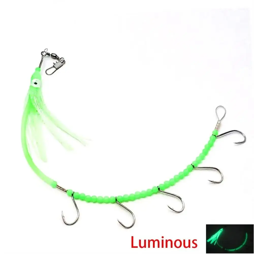 Easy Shiner Sea Fishing Lures/Bait/Tackle Sabiki/Texas Rigs Aringa Traina Glow Octopus Squid Swivels/String Hooks