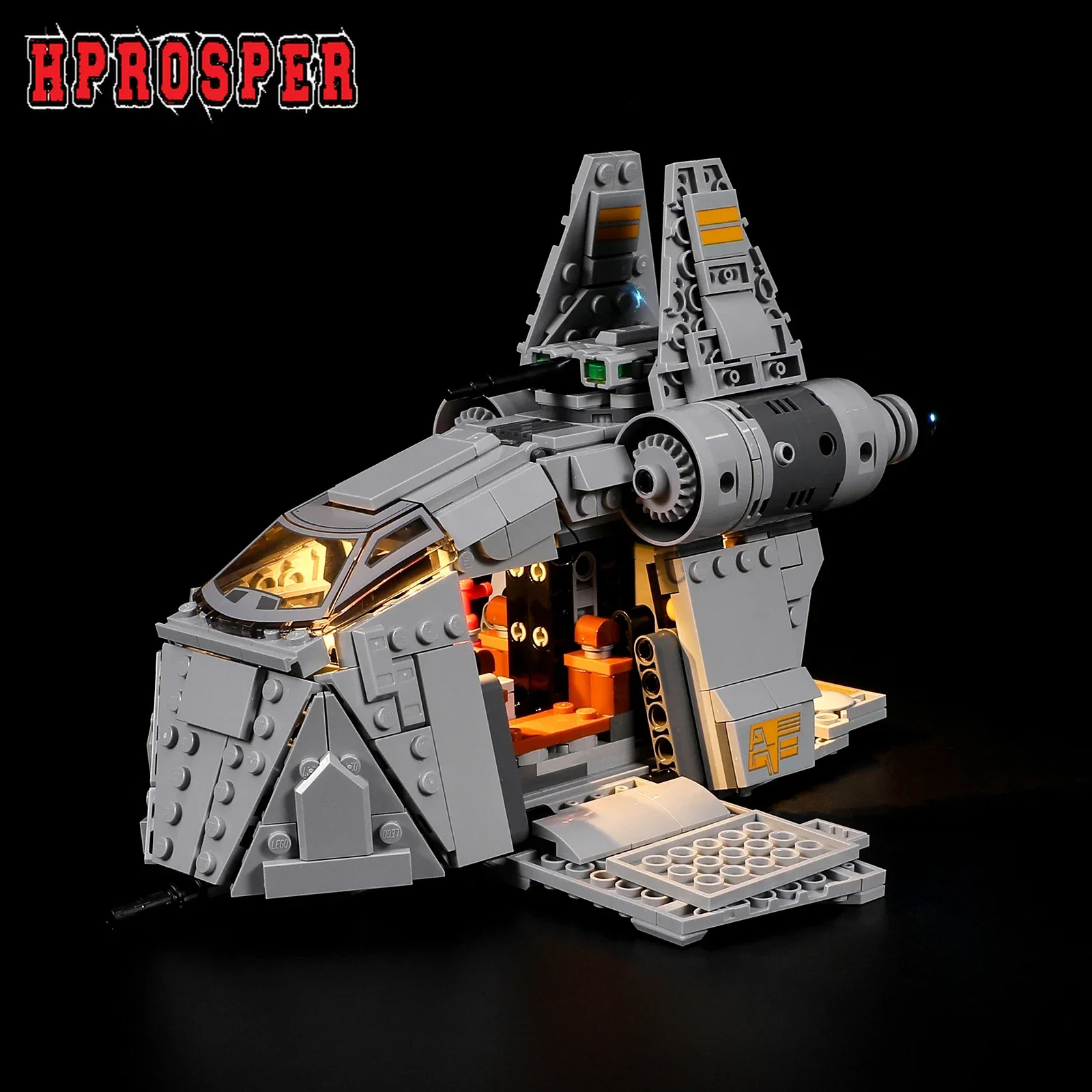 Hprosper 5V Led Light Per Star War 75338 Tave On Ferrix Lampada Decorativa Con Scatola Batteria (Non Includere Blocchi Lego)