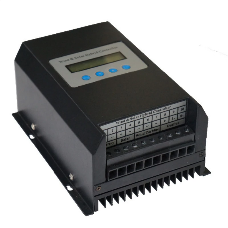 800W 24V Mppt Wind Solar Hybrid Streetlight Controller Wind Charge Controller Street Light Controller