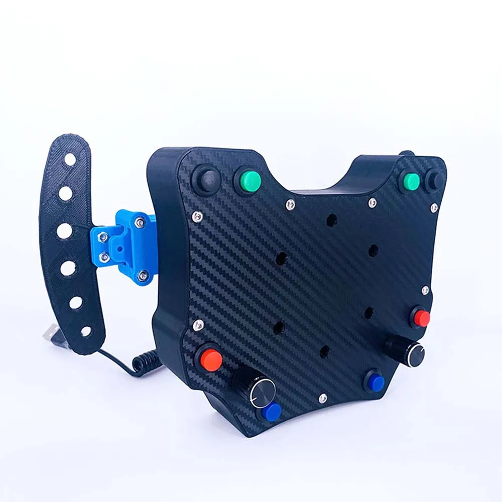 Racing Hub Volante Strumento Pulsante Box Console Centrale Pc Usb Per Logitech/Thrustmaster/Fanatec Pc Usb
