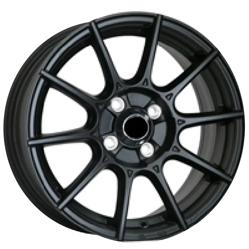Classic Usa Nero Opaco 4X108 5X100 16 Cerchi In Lega Da 15 Pollici Per Auto Da 17 Pollici, Cerchi In Lega Economici