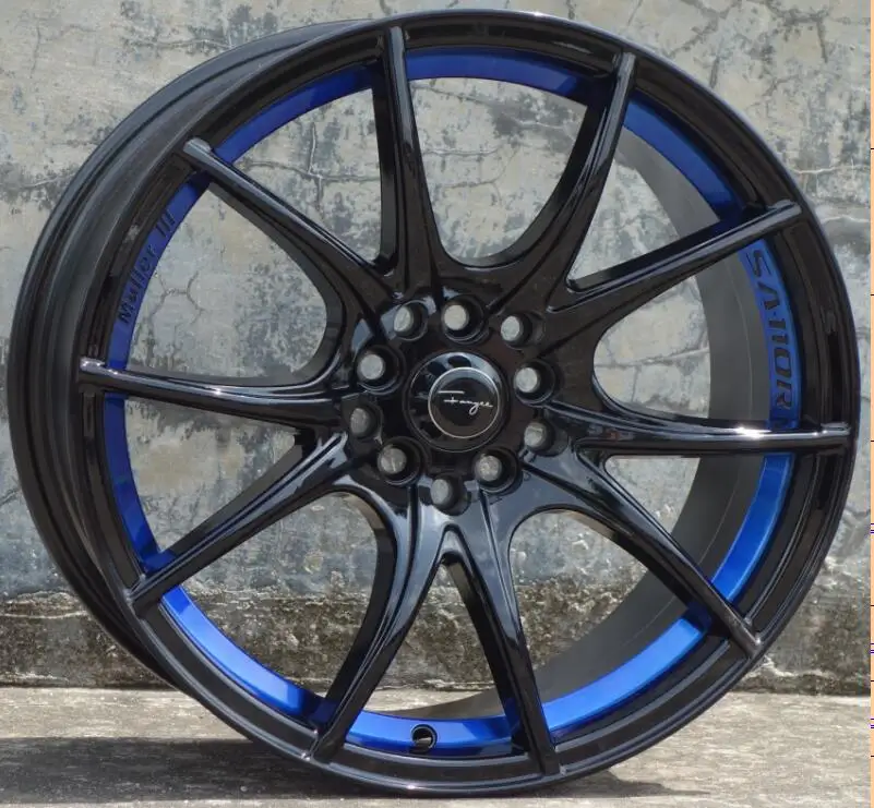 Blue Line 17 Pollici 17X7.5 5X100 5X114.3 Cerchi In Lega Per Auto