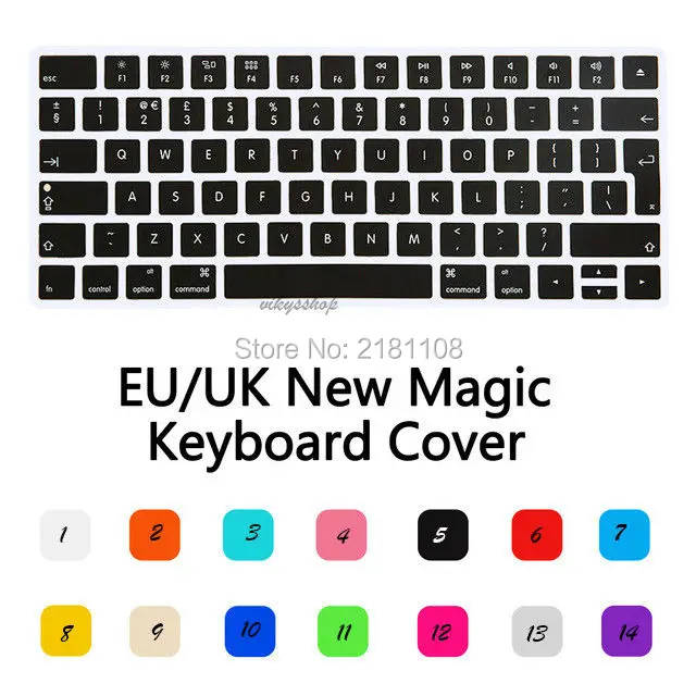 Custodia Per Tastiera In Silicone Colorato Per New Magic Keyboard 2 Imac Apple Eu Uk