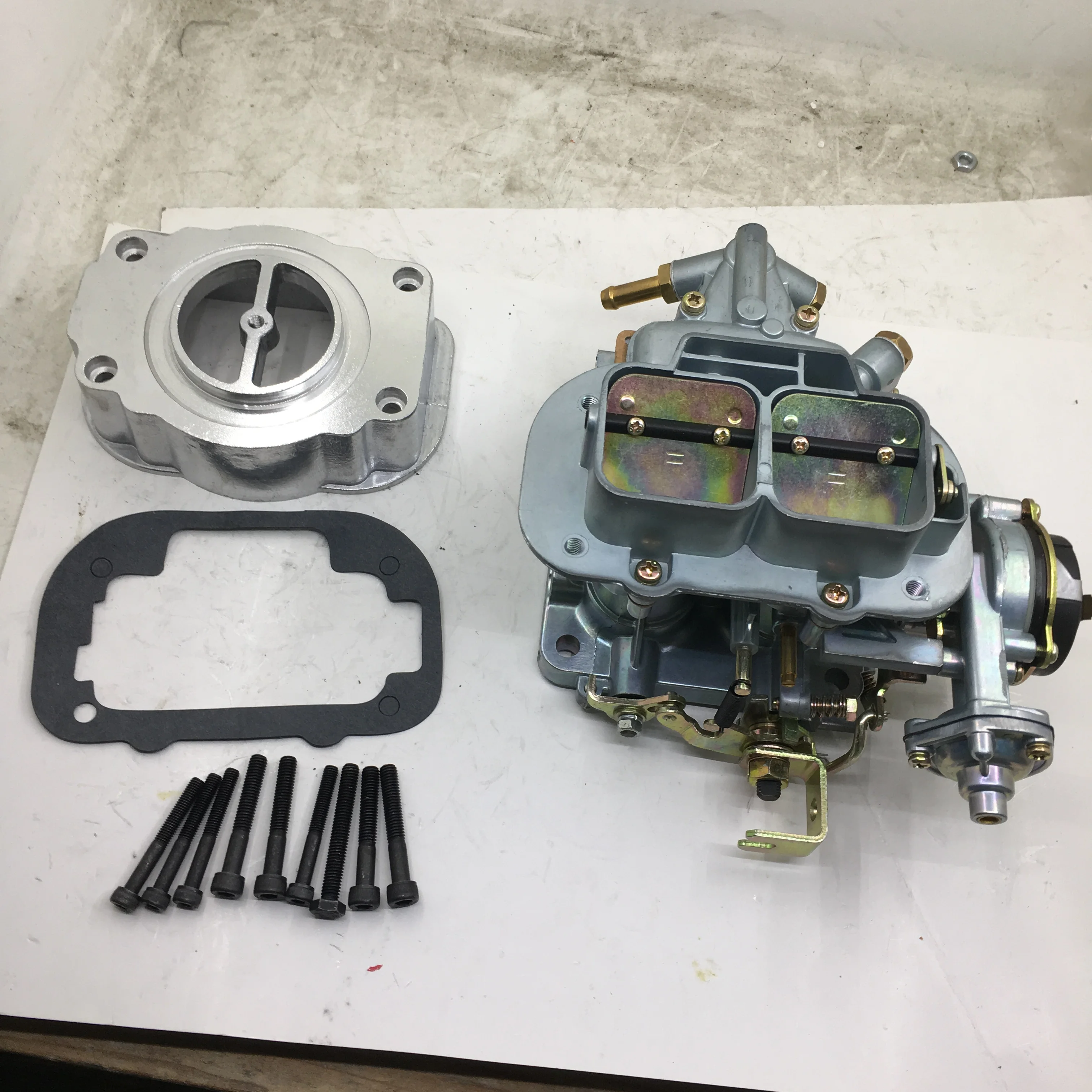 Sherryberg Empi Weber Carburatore Carb Carburatore 32/36 Dgev 32/36 Dgev + Adattatore Filtro Aria Per Jeep Cj6 Cj5 Cj7 Wrangler