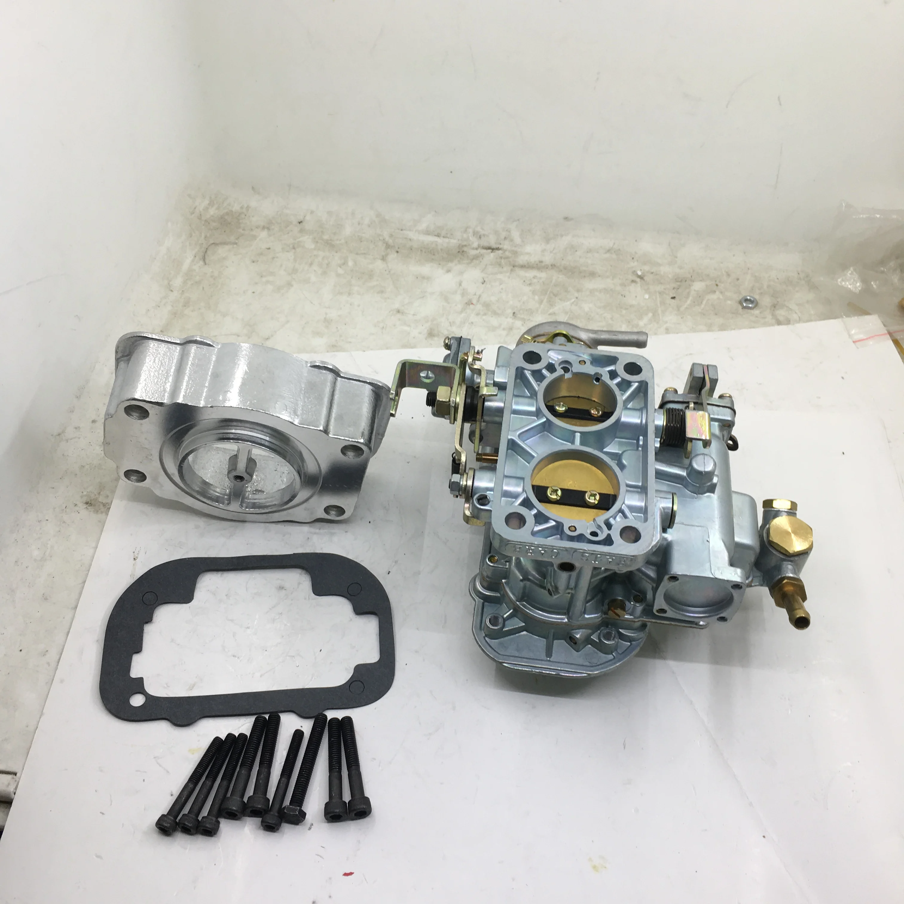 Sherryberg Fajs Empi Weber Carburatore Carb Carburatore 32/36Dgav 32/36 Millimetri Dgav + Adattatore Filtro Aria Per Jeep Cj5 Cj6 Cj7 Wrangler