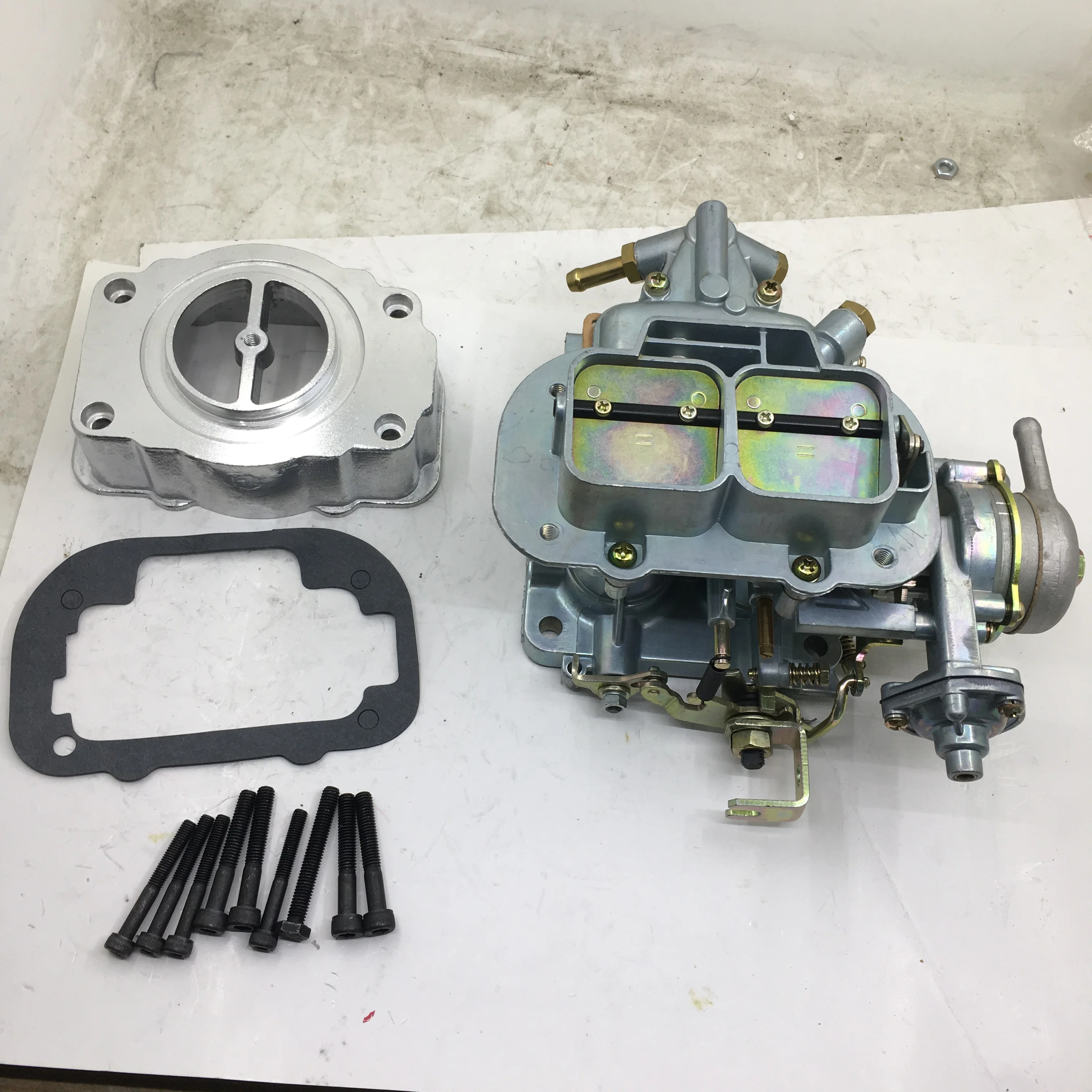 Sherryberg Empi Weber Carburatore Carb Carburatore 32/36Dgav 32/36 Mm Dgav + Adattatore Filtro Aria Per Jeep Cj6 Cj5 Cj7 Wrangler