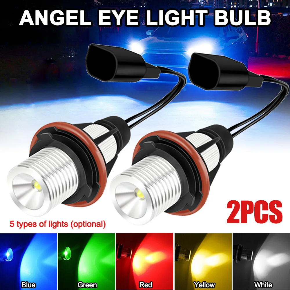 2X Angel Eyes Birnen Fuir Bmw 5Er E60 E61 Pre-Lci 04-2007 Mit Xenon Scheinwerfer