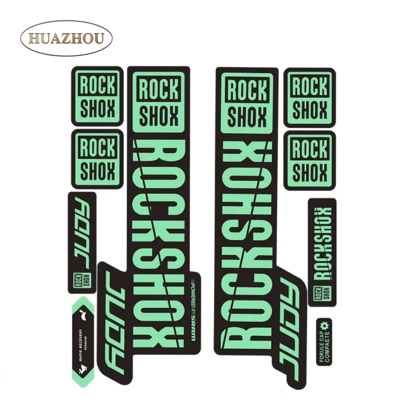 Adesivi Forcella Anteriore Per Mountain Bike Per 2019 Rock Shox Judy Vinile Bicicletta Decorazione Per Ciclismo Decalcomanie Protezione Solare Anti Fa