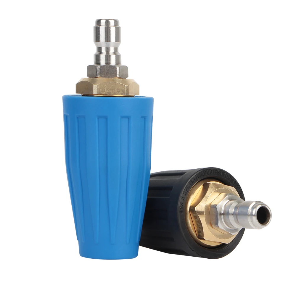 Ugelli Per Idropulitrice Ad Alta Pressione 4000Psi Rotante Turbo Gun Jet Water Column Cleaner Truck Trailer Moto Boat Strumenti Per Il Lavaggio Dell'A