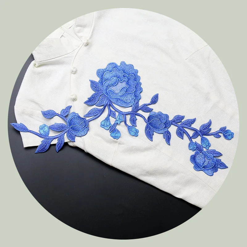 Parches Di Qualità Toppe Para La Ropa Toppe Ricamate Con Fiori Per Jeans Cucire Su Toppe Per Abbigliamento Parches Bordados Ropa