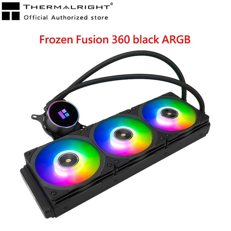 Thermalright Frozen Fusion 360 Argb Radiatore Di Raffreddamento Ad Acqua Integrato Cpu Water Cooler 360Mm Per Lga115X 1200 1700 Am4 Am5