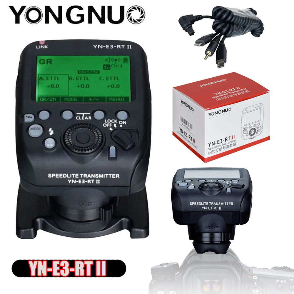 Yongnuo Yn-E3-Rt Ii Flash Ttl Radio Trigger Speedlite Trasmettitore Controller Come St-E3-Rt Per Canon 600Ex-Rt Yongnuo Yn600Ex-Rt