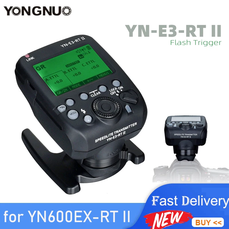 Yongnuo Yn-E3-Rt Ii Flash Ttl Radio Trigger Speedlite Trasmettitore Come St-E3-Rt Per Canon 600Ex-Rt Yongnuo Yn600Ex-Rt