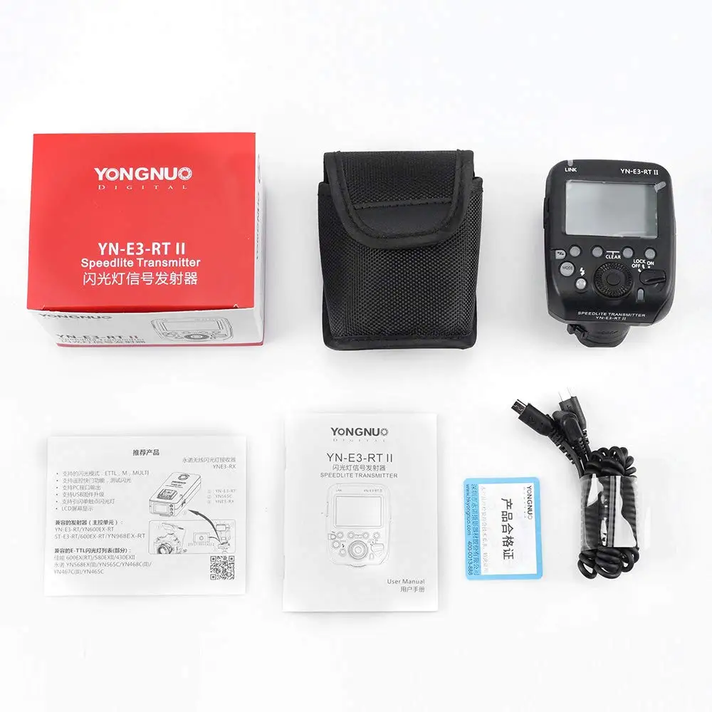 Yongnuo Yn-E3-Rt Ii Flash Ttl Radio Trigger Speedlite Transmitter As St-E3-Rt For Canon 600Ex-Rt Yongnuo Yn600Ex-Rt