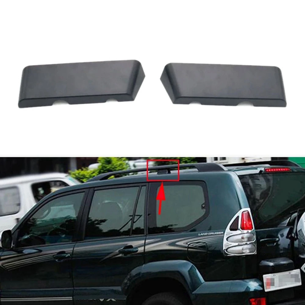 Car Roof Rack Rail Middle Trim Cover Roof Bar End Shell Per Toyota Land Cruiser Prado Fj120 2003-2009