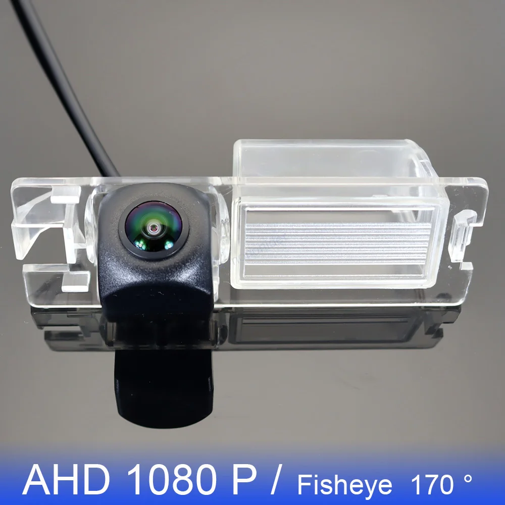 Telecamera Per Retromarcia Per Veicoli Fisheye Ahd 1080P 170 ° Per Fiat 500L/500Ltrekking/500L Living/500L Mpw 2012-2019 Punto Evo 2013-2018 Hd