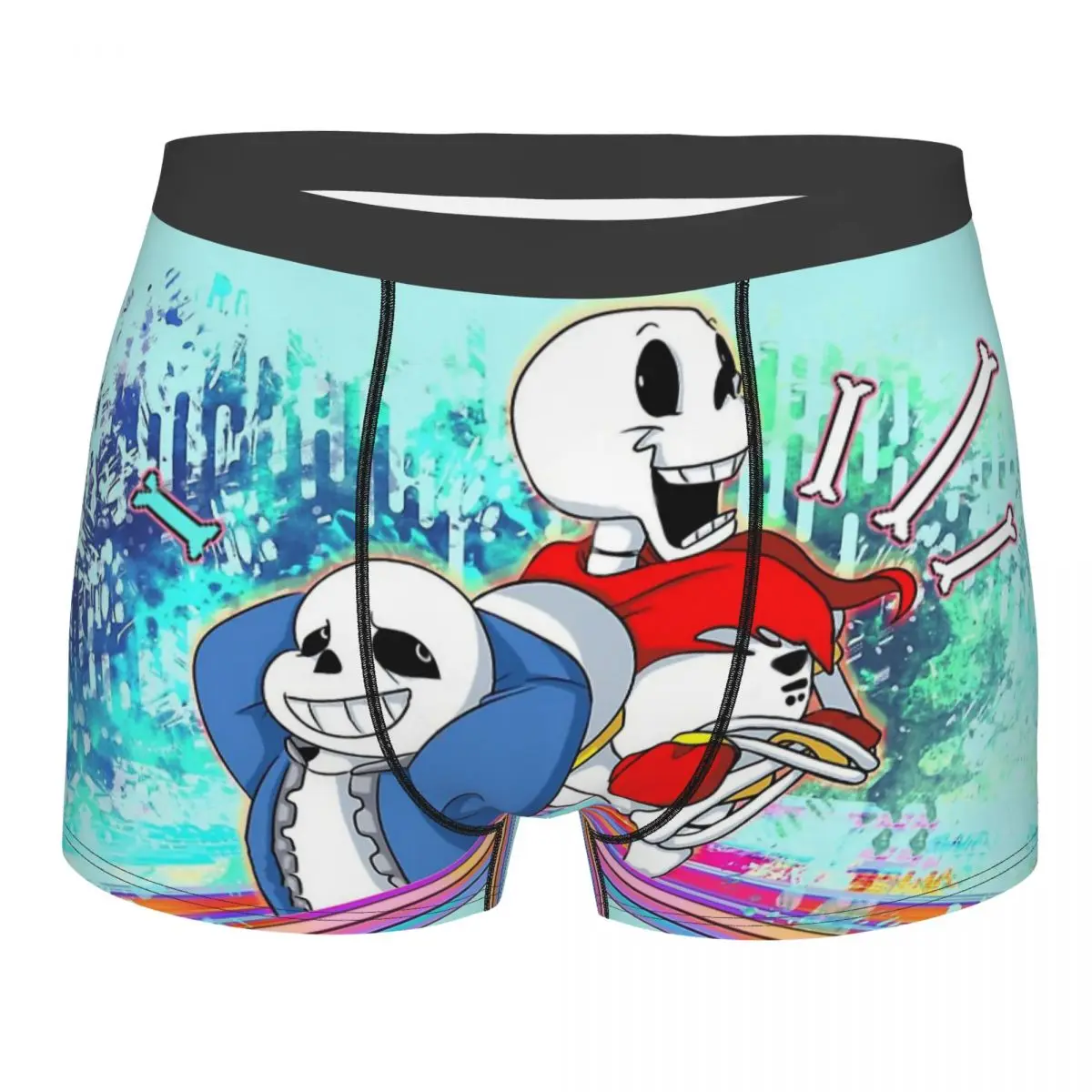 Skelebros Undertale Frisk Flowey Toriel Sans Papyrus Underpants Homme Panties Men'S Underwear Comfortable Shorts Boxer Briefs