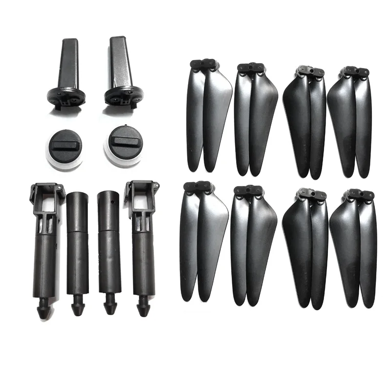 Pezzi Di Ricambio Pale Dell'Elica Maple Leaf Spring Shock Landing Skid Per Sjrc F11 Pro F11Pro F11S 4K Rc Drone
