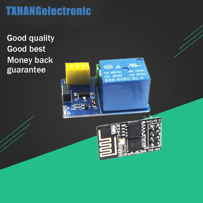 Esp8266 Modulo Relè Wifi 5V App Toi Controllata Per Presa Smart Home Esp-01S Elettronica Fai Da Te