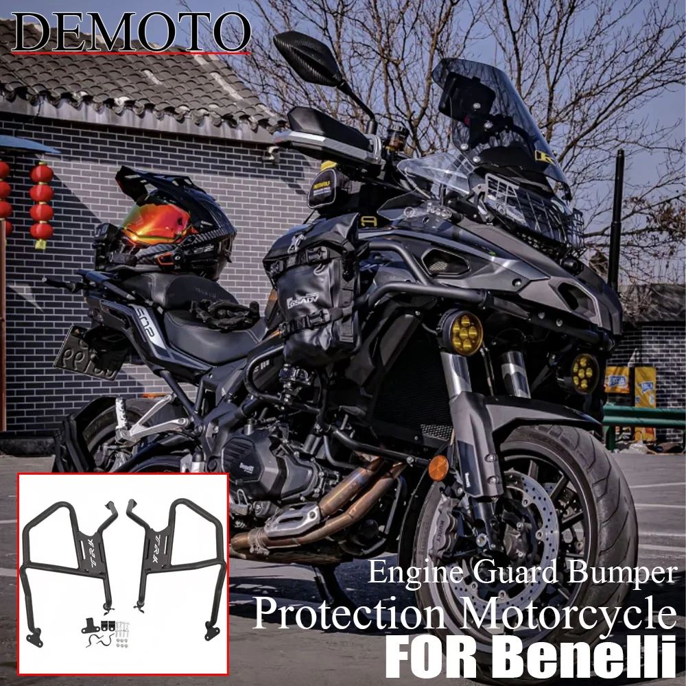 Moto Protezione Motore Paraurti Crash Bar Per Benelli Trk502X Trk502 Trk 502X 502X Trk 502