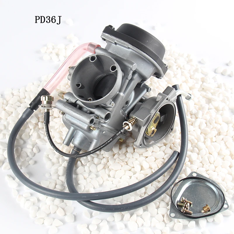 Carburatore Pd36J36Mm Per Quad Atv Kfx 400 Kfx400 2003 ~ 2006 Utv Ltz 400 Ltz400 Raptor 400 Kodiak 400 Yfm400