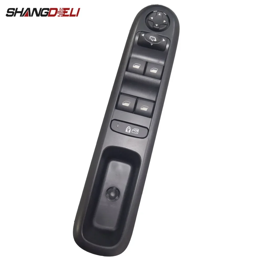 Interruttore Di Comando Alzacristalli Elettrici Pulsante Interruttore Pulsantiera Alzacristalli Per Peugeot 3008 2009 - 2015 6490X6 96650621Zd