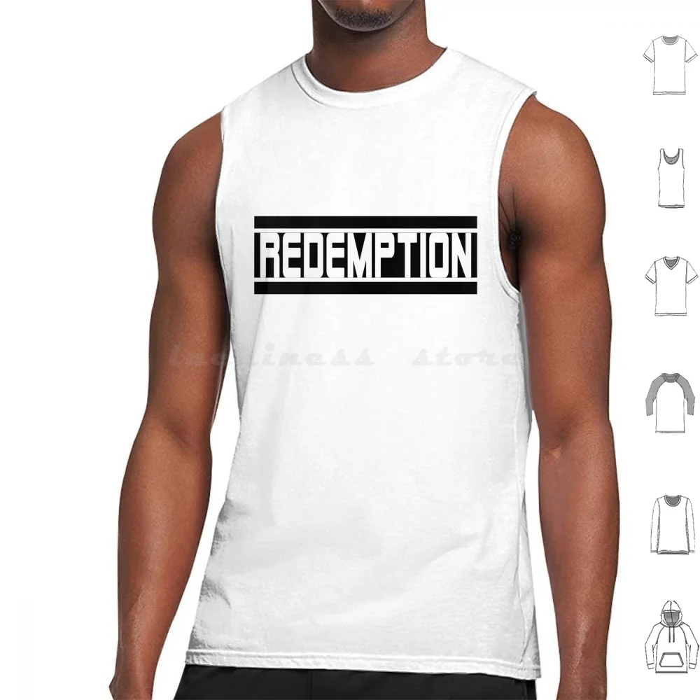 Redemption Tank Tops Print Cotton Redemption Redemption Redemption 2 Rdr2 Cowboy Arthur Morgan Red Rdr Game Dead Movie