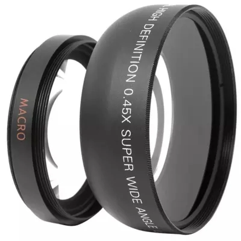 Per Canon Nikon Sony Pentax Dslr Dv Slr Camera 67Mm Thread Lens 67Mm 0.45X Super Macro Grandangolare Fisheye Macro Photography Lens
