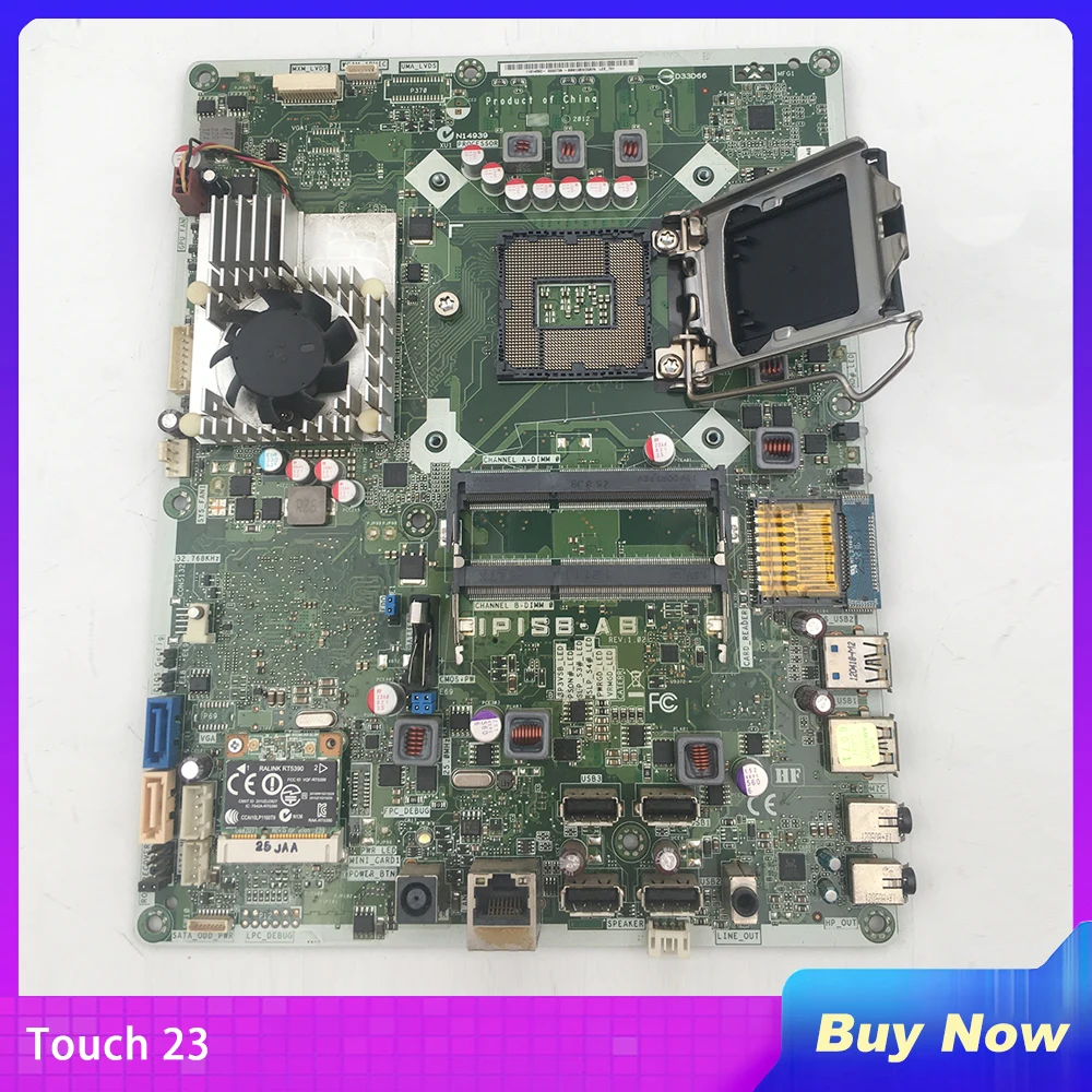 Ipisb-Ab For Hp Touch 23 All-In-One Motherboard 686070-001 H61 Lga 1155 Discrete Graphics