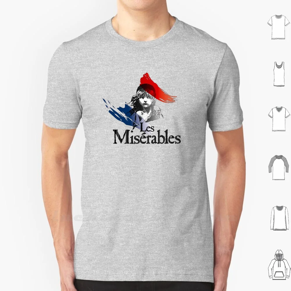 Les Miserables Logo Girl T Shirt 6Xl Cotton Big Size Les Miserables Logo Les Miserables Logo Loro My Musical Play Film Film