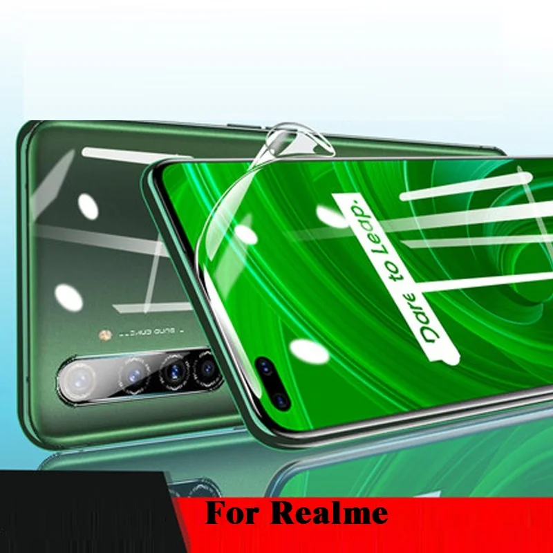 Per Realme Q2 5G Q2I 5G Pro Idrogel Pellicola Della Protezione Dello Schermo Ultra Sottile A Prova Di Esplosione Pellicola Protettiva Per Realme 7 Gua