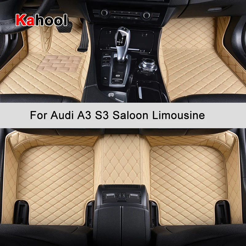 Tappetini Auto Personalizzati Kahool Per Audi A3 Saloon S3 Limousine Berlina Accessori Auto Tappeto Piede