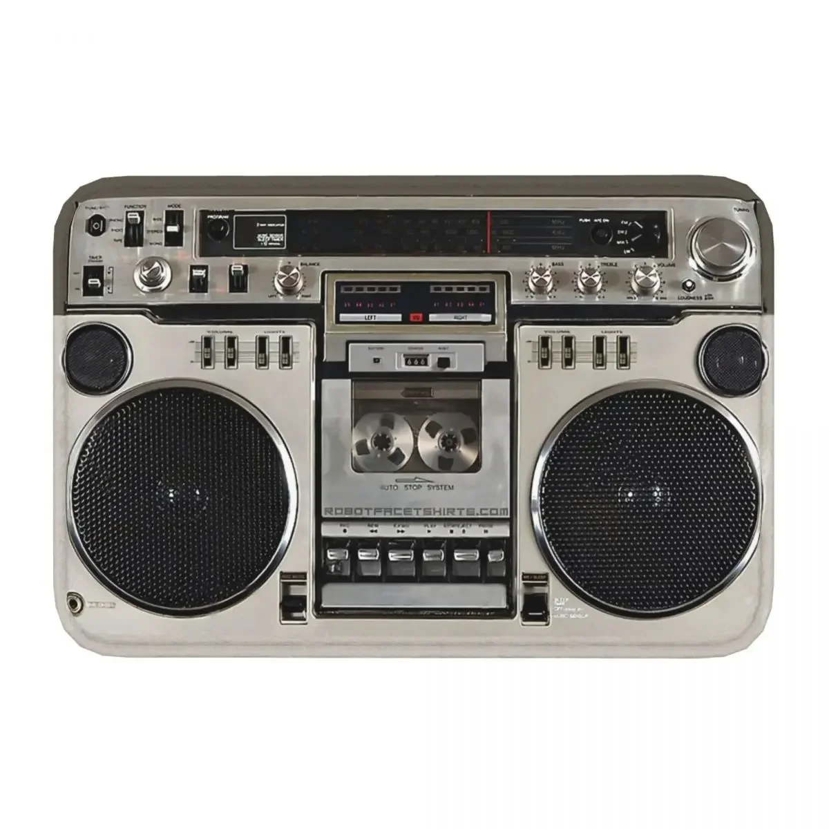 Tappeto Antiscivolo Retrò Vintage Anni '80 Boombox Ghettoblaster Zerbino Camera Da Letto Tappetino Da Bagno Porta D'Ingresso Tappeto Per La Casa