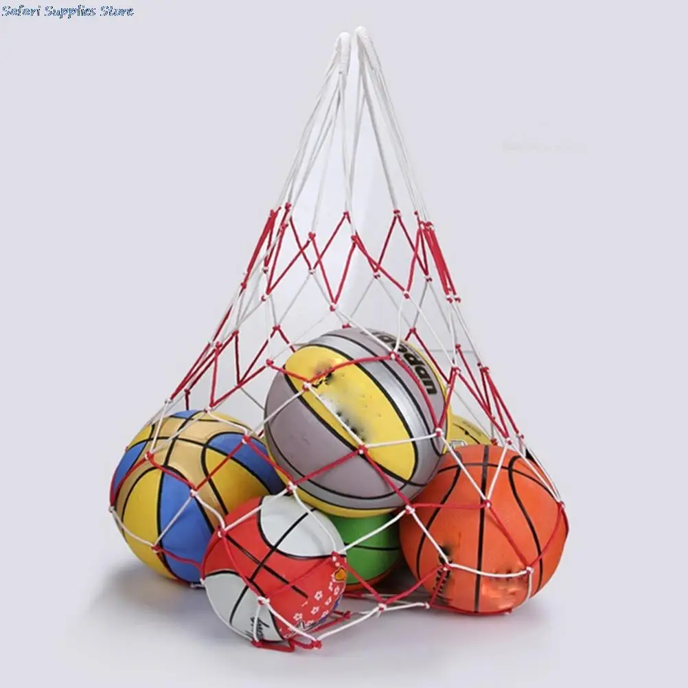 1 Pz 10 Palle Carry Sacchetto Netto Outdoor Sporting Calcio Attrezzature Sportive Basket Volley Ball Sacchetto Netto Netto Portatile