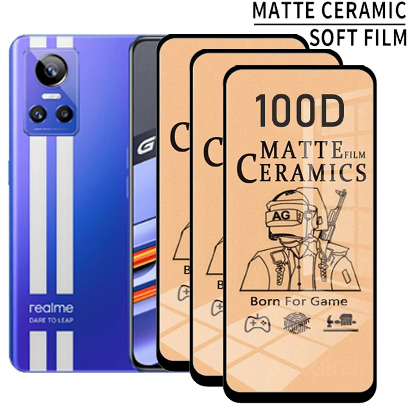 Realme Gt Neo 3 Pellicola In Ceramica Realme Gt Neo 3 Protezione Antigraffio Gt Neo 3 Protezione Dello Schermo Realme-Gt-Neo-3 Matte Soft Glass