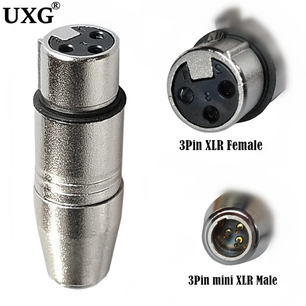 Mini Maschio Xlr 3Pin A Xlr Femmina Connettore Audio Cavo Adattatore 3 Pin Xlr A Mini 3 Pin Xlr Microfono Mixer Registratore Scheda Audio