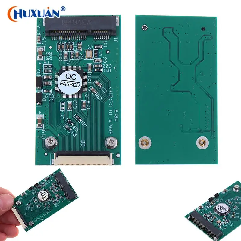 1 Pz 1.8 "Mini Pci-E Msata Adattatore Ssd A 40Pin Zif Card Supporto Per Ipod Pad O Laptop 3.3V Mini Pci-E Ssd Msata Module