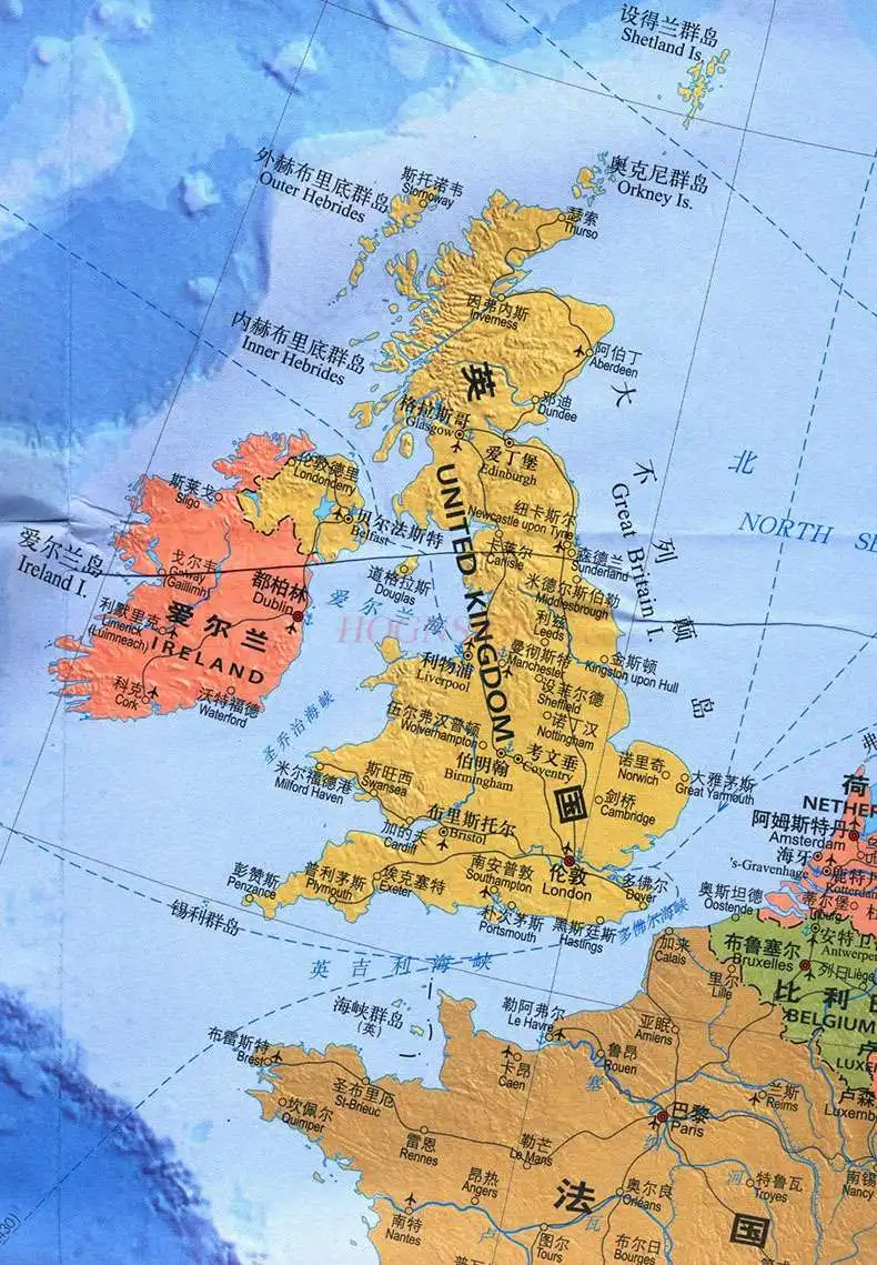 Mappa Dell'Europa Mappa Cinese E Inglese Mappa Dei Paesi Caldi Del Mondo Mappa Europa Europa Mappa Di Viaggio