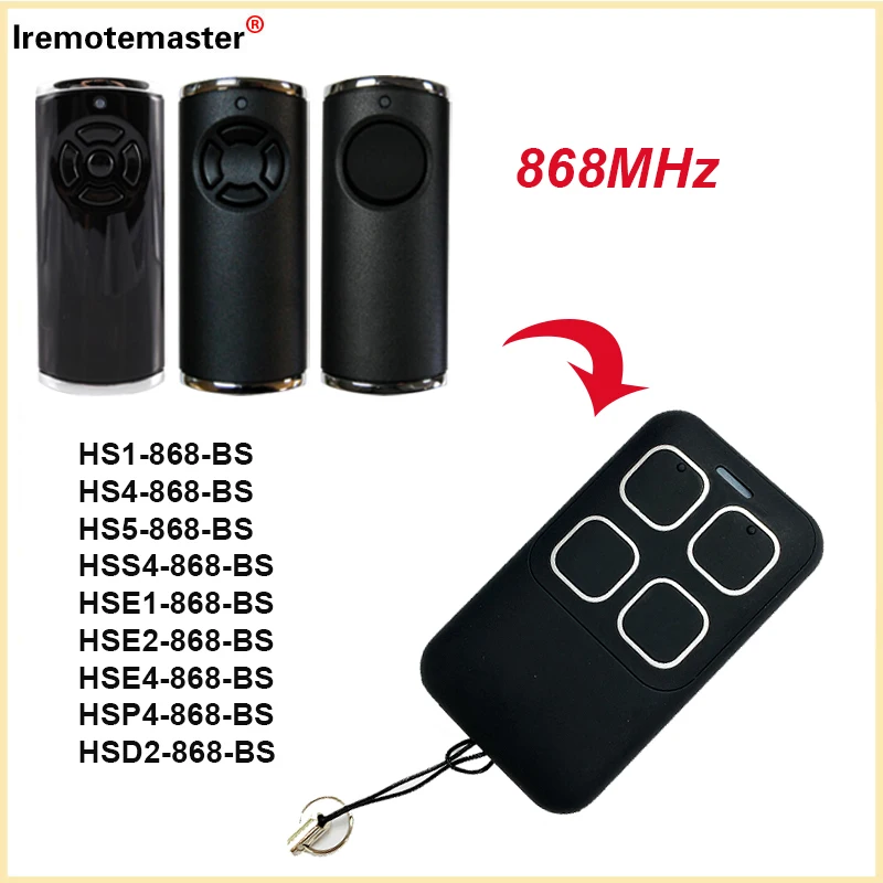 Per Hormann Bisecur Hse2-868-Bs Hse4-868-Bs Telecomando Per Porta Del Garage Hormann Hs1 Hs4 Hss4 Hse1 Hsp4 Hsd2 868 Trasmettitore Bs