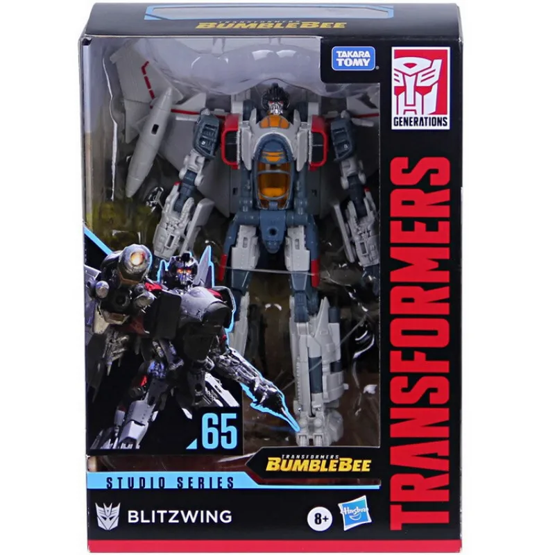 Y Transformers Toys Studio Series Ss65 Voyager Class Transformers: Bumblebee Movie Blitzwing Action Figure Toy For Children