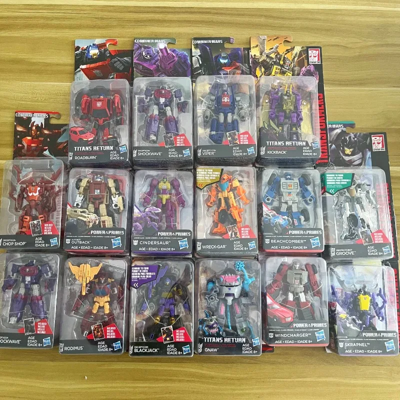 Y Transformers Bumblebee Sharkticon Squeezeplay Hot Rod Optimus Prime Metamorfico Robotica Action Figures Deformazione Giocattolo